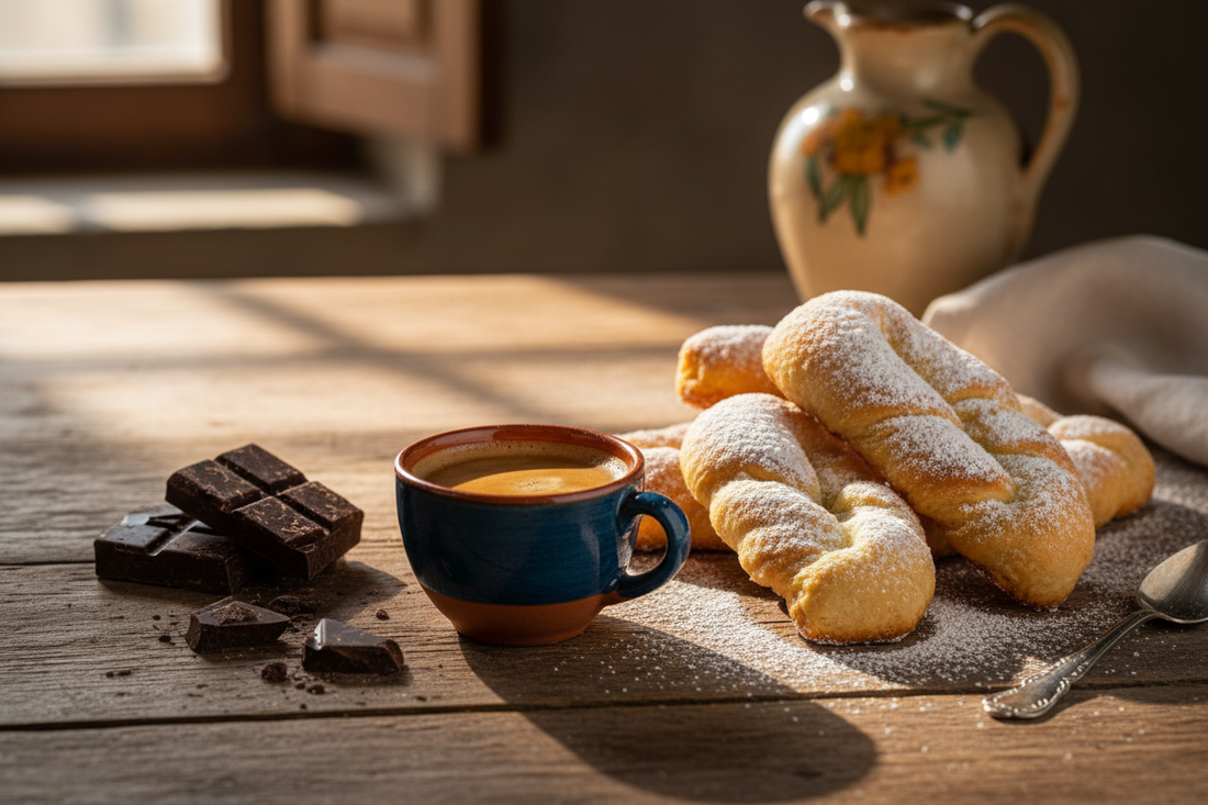 Kalabrischer Kaffee mit Nacatole und Modica-Schokolade