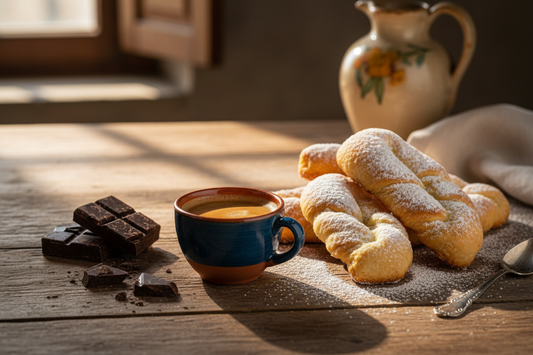 Calabrian Coffee with Nacatole and Modica Chocolate