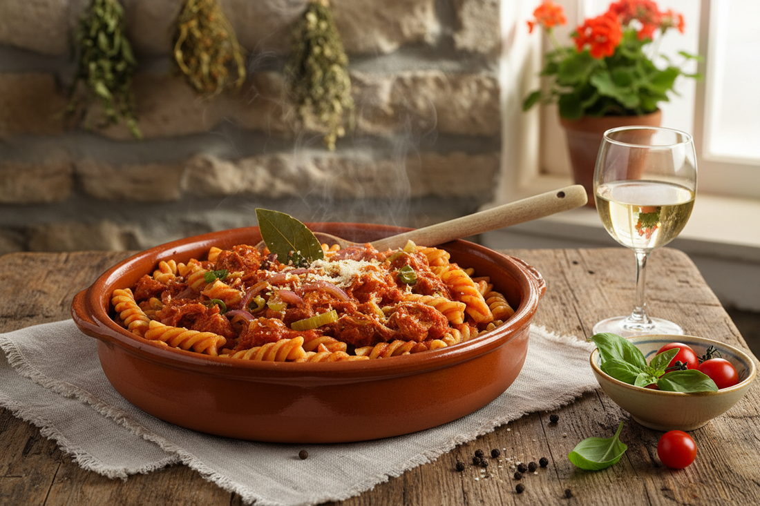 Capra di Calabria cucinata al Ragù di pomodoro - Tastiness Food Shop