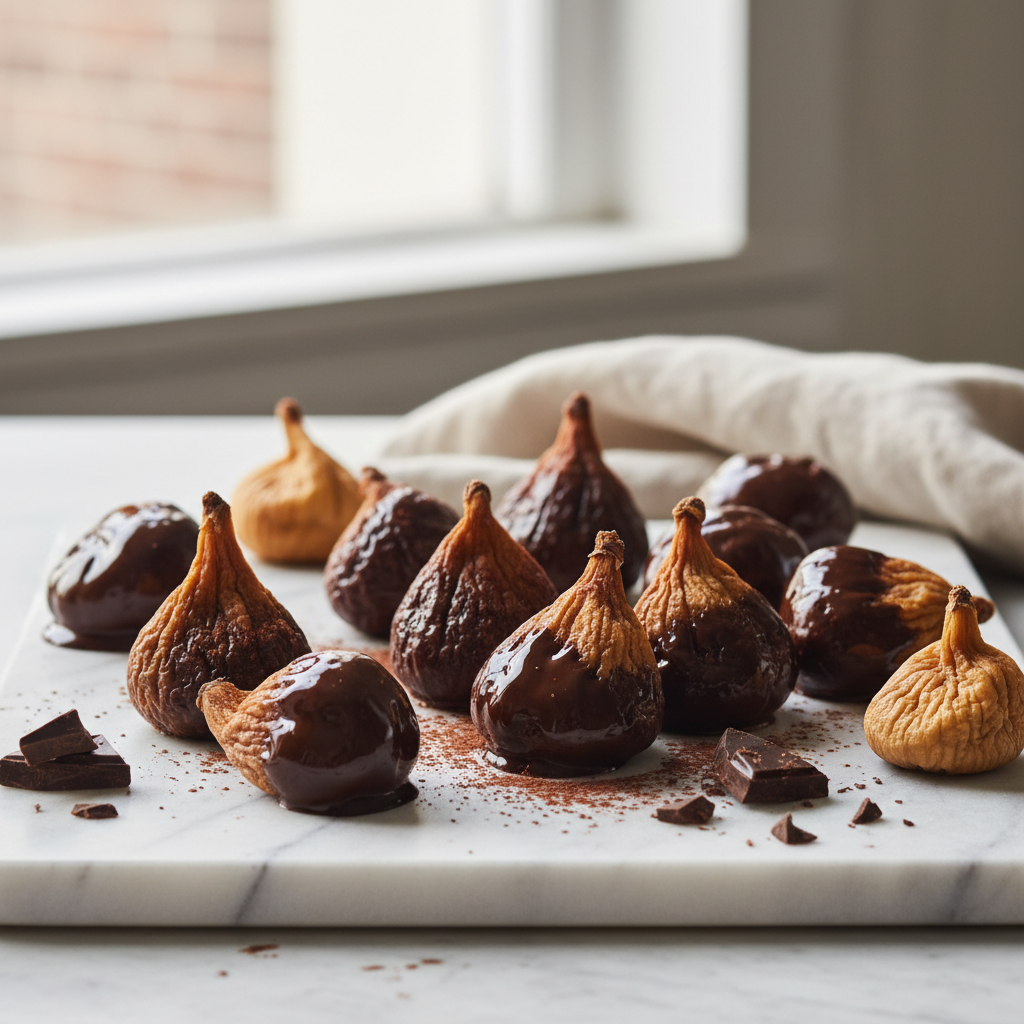 Fichi Secchi al Cioccolato Fondente — Tastiness Food Shop