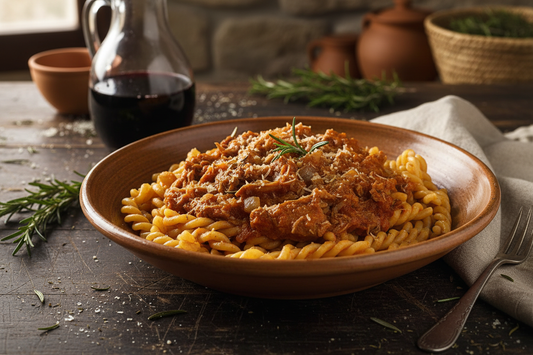 Fileja con carne minuta - Tastiness Food Shop