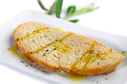 Bruschetta con Olio Extravergine Biologico e Origano Selvatico