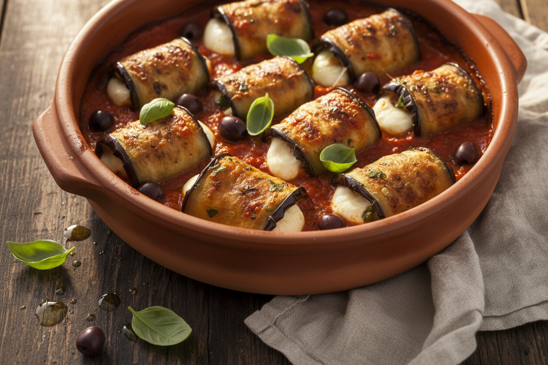 Involtini di Melanzane Tricolore - Tastiness Food Shop