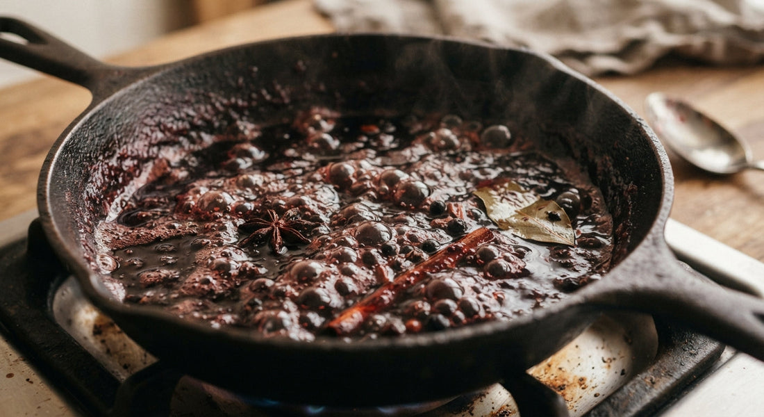 Risotto cremoso con Parmigiano Reggiano DOP 30 meses y reducción de Lamùri Nero d'Avola — Tastiness Food Shop