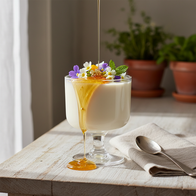 Panna Cotta al Miele di Fiori — Tastiness Food Shop
