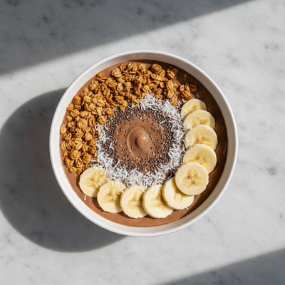Smoothie Bowl alla Banana e Cacao