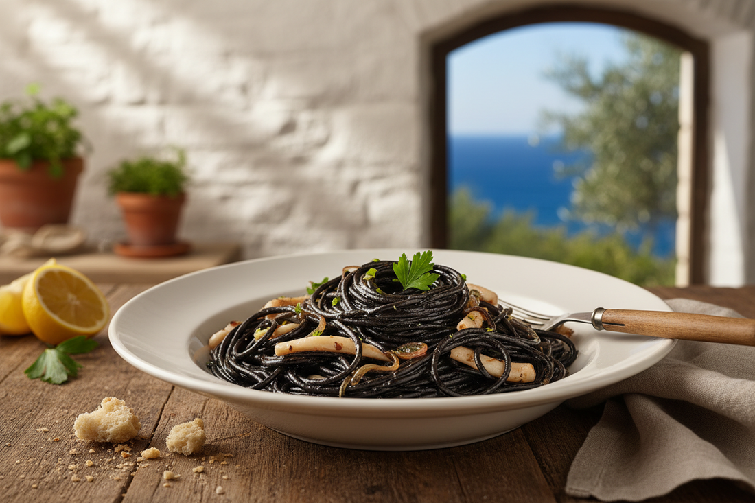 SPAGHETTI COL NERO DI SEPPIA