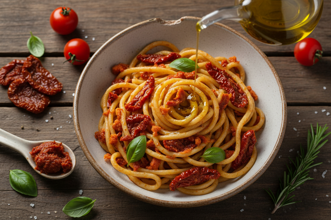 Struncatura Calabrese con Pomodori Secchi e Nduja