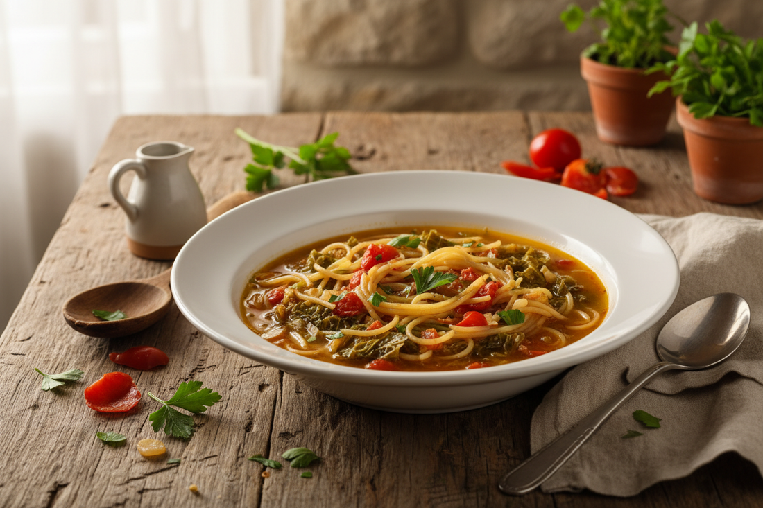 VERZA CON LA PASTA