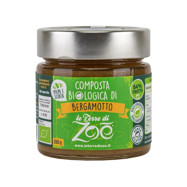 Marmellata Extra di Bergamotto in confezione da 250 grammi