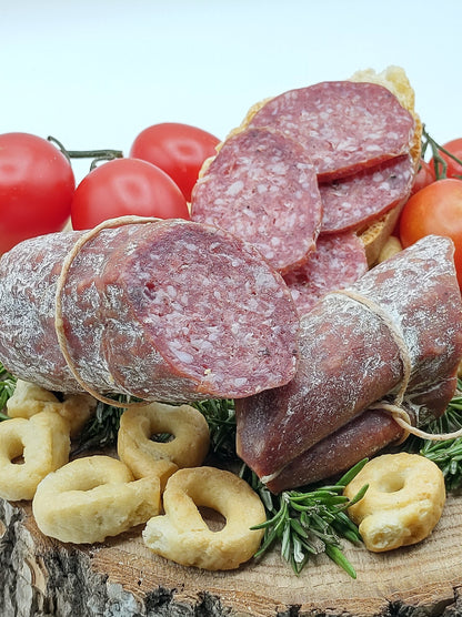 Seasoned Wild Boar Salami: The Taste of the Forest | Italian Shipment 1 kg