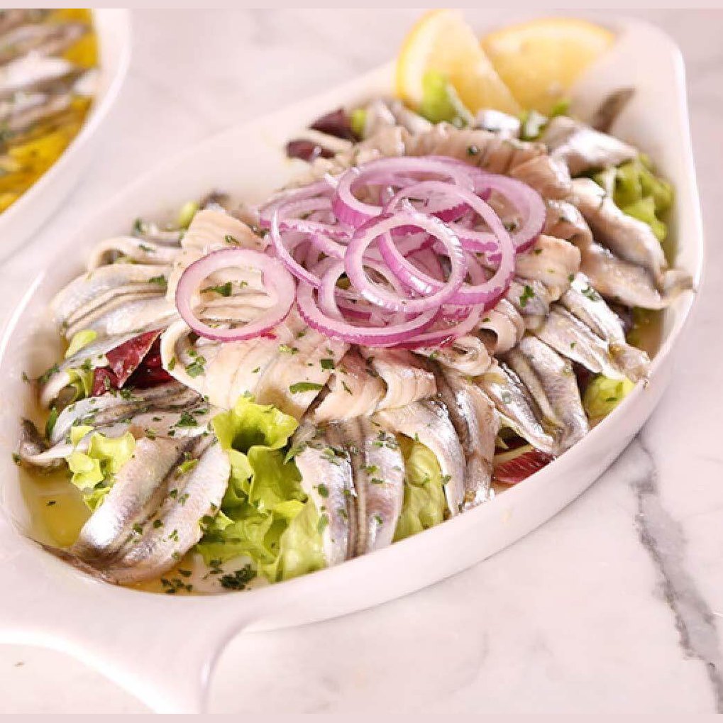 Alici Marinate al Bergamotto 500 gr. - Tastiness Food Shop