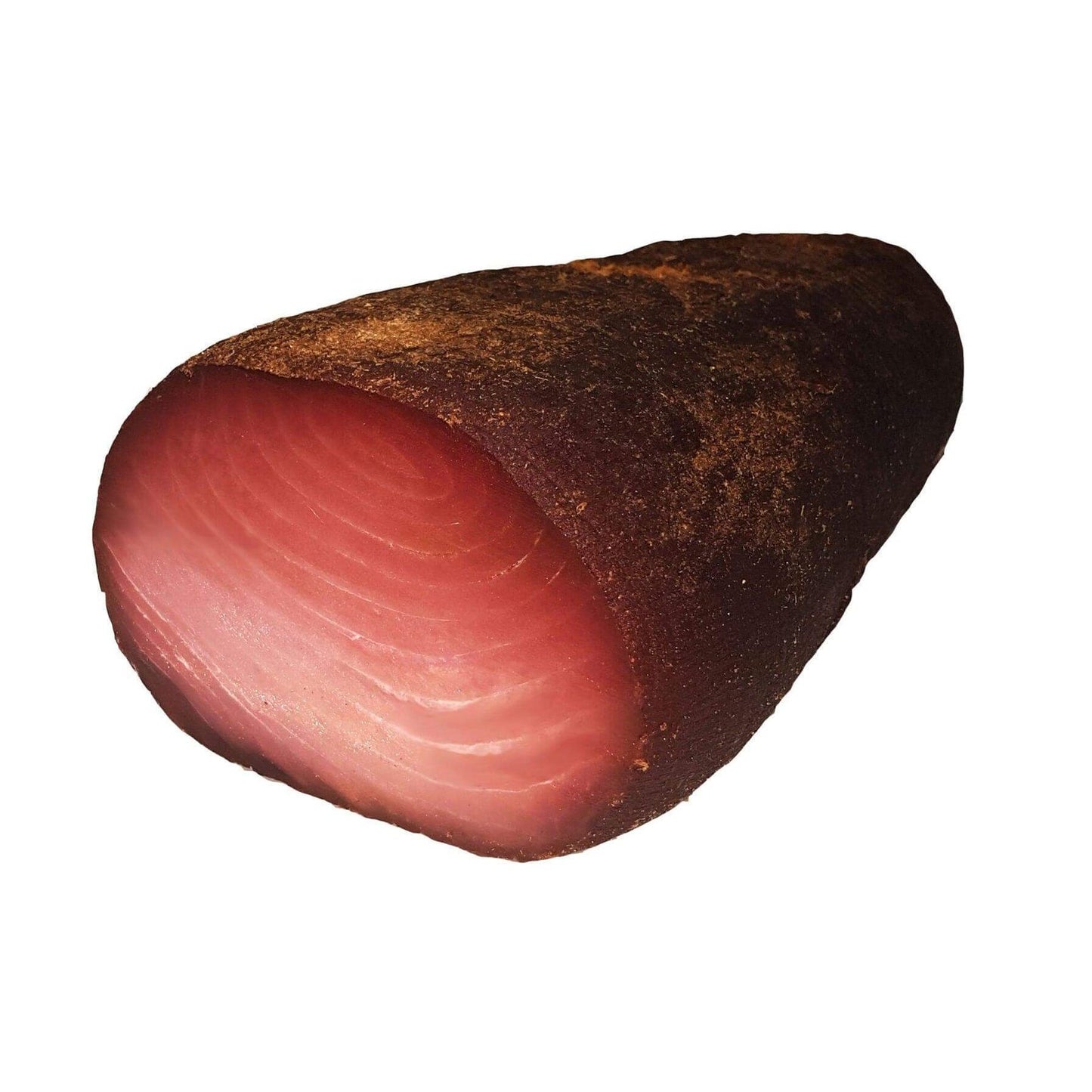 Bresaola di Tonno del Mediterraneo, pregiato salume ittico essiccato, con filetto magro di tonno.