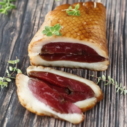 speck d'anatra affumicato – salume artigianale italiano di qualità