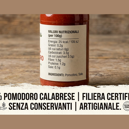 La Passata Artigianale con Pomodoro 100% Calabrese 720 ml