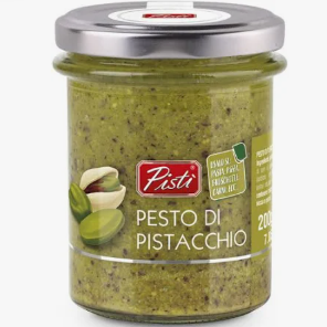 Pesto di Pistacchio Sicilia in olio di oliva artigianale 200 gr.