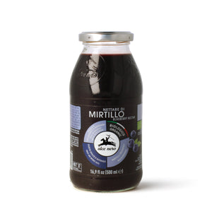 Nettare di Mirtillo Bio Alce Nero – Succo Biologico 100% Italiano 500 ml - 6 pz.