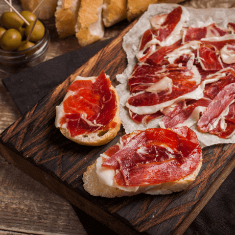 Jamon curado leones seleccion especial 10 kg. - Tastiness Food Shop