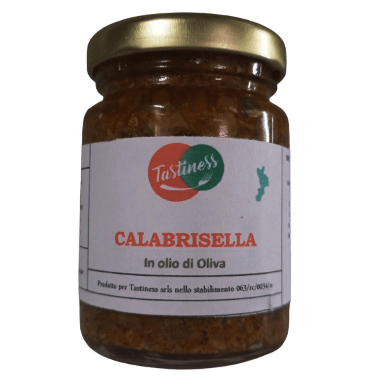 La Calabrisella in Olio di Oliva 100 gr. - Conserve di Terra, di Mare, Delicatessen - horecahub.myshopify.com