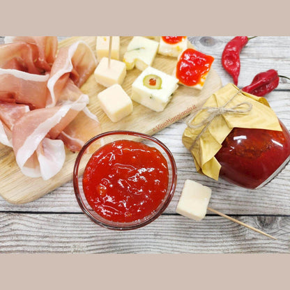 Confettura Artigianale di Peperoncino Piccante 200 gr. - Tastiness Food Shop