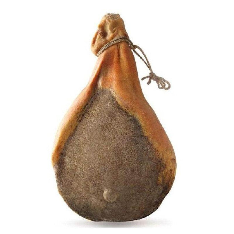 Prosciutto Crudo Calabrese affumicato, prodotto in alta mongna sul monte Pollino, ideale per antipasti.