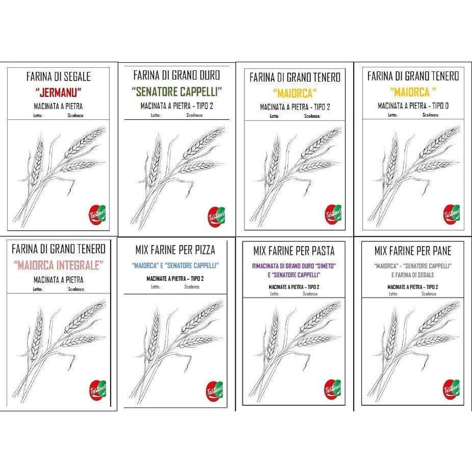 Farina di Grani Antichi Calabresi - Macinata a Pietra - Prodotti da forno - horecahub.myshopify.com
