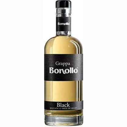 Grappa Black Bonollo - educata 12 mesi 0.70 l. - Vini e liquori - horecahub.myshopify.com