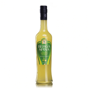 Liquore al Bergamotto Bergaspina in bottiglia da 70 cl, prodotto tradizionale calabrese, ideale come digestivo.