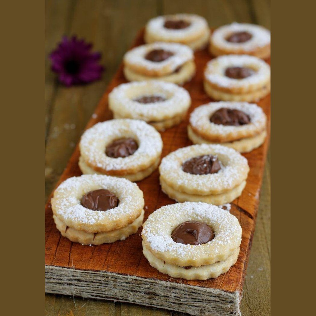Occhio di bue - dolcetti tipici del Sud Italia conf. da 350 gr. circa - Pasticceria - horecahub.myshopify.com