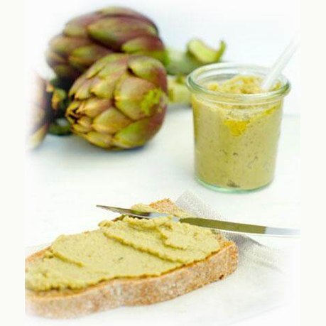 Pat&eacute; Artigianale di Carciofi Verdi in olio di oliva vaso 200 gr. - Conserve di Terra, di Mare, Delicatessen - horecahub.myshopify.com