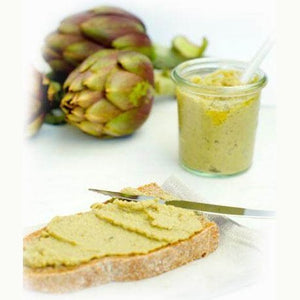 Pat&eacute; Artigianale di Carciofi Verdi in olio di oliva vaso 200 gr. - Conserve di Terra, di Mare, Delicatessen - horecahub.myshopify.com