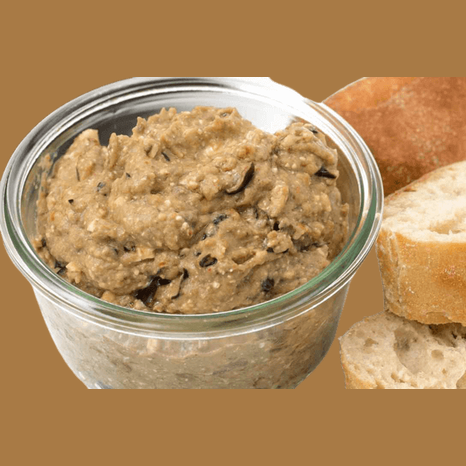 Paté Artigianale di Melanzane Viola in olio di oliva 200 gr.