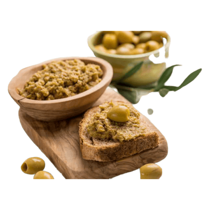 Pat&eacute; Artigianale di Olive Verdi in olio di oliva 200 gr. - Conserve di Terra, di Mare, Delicatessen - horecahub.myshopify.com