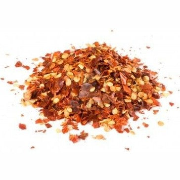 Flocons de piment séché