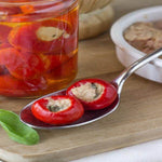 Peperoncino Ripieno con Tonno in olio e vaso vetro 250 gr.
