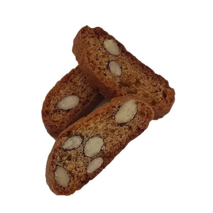 Piparelli Calabresi dolcetti secchi con mandorle, dolce tradizionale italiano, foto del prodotto.