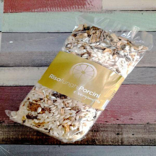 Riz - Champignons Porcini et Bergamote 250 gr.