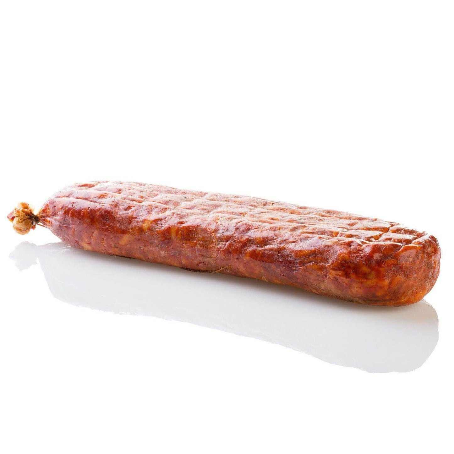 Spianata Piccante Calabrese, un salume unico al mondo, ideale per panini e pizze, tipico della Calabria.